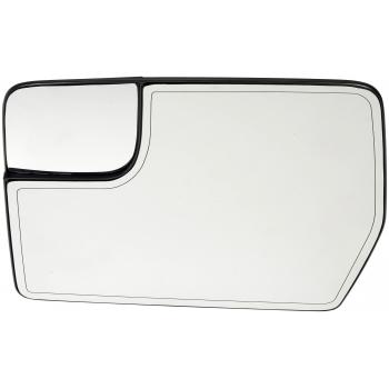 2011 Ford F-150 Door Mirror Glass Left Dorman 57105 image 4 of 4
