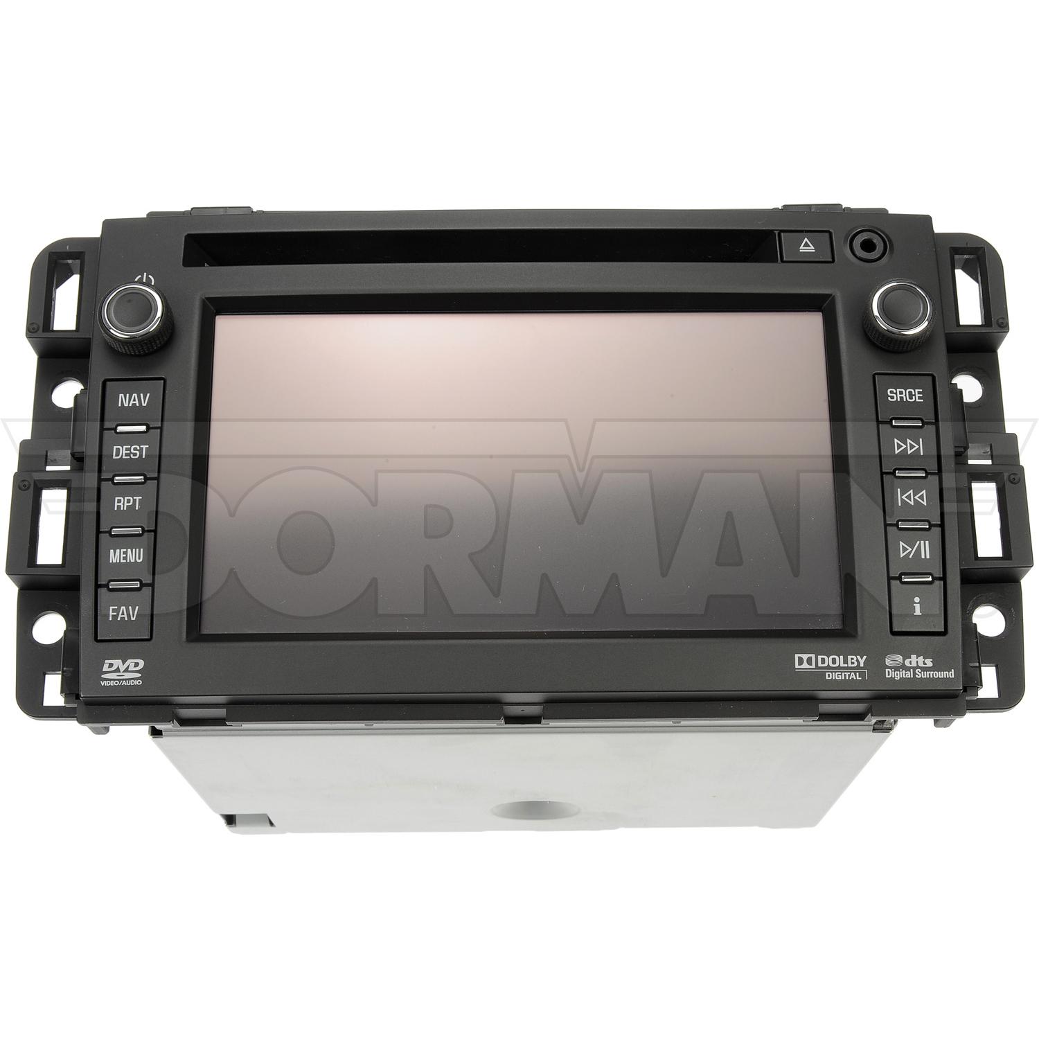 Dorman 586098 Touch Screen Infotainment Display product image 1 of 4
