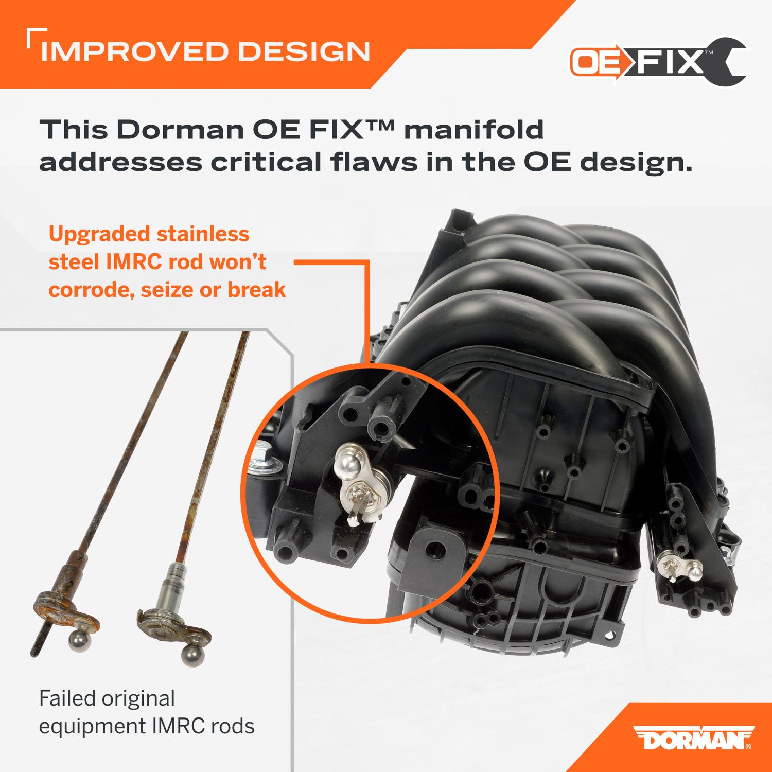 Dorman 615916 - Engine Intake Manifold Dorman 615916 Engine Intake Manifold product image 10 of 10