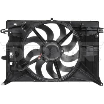 2018 Fiat 500X Engine Cooling Fan Assembly Dorman 621569 image 2 of 3