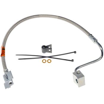 2000 Jeep Wrangler Brake Hydraulic Hose Rear Center Dorman 622071 image 4 of 4