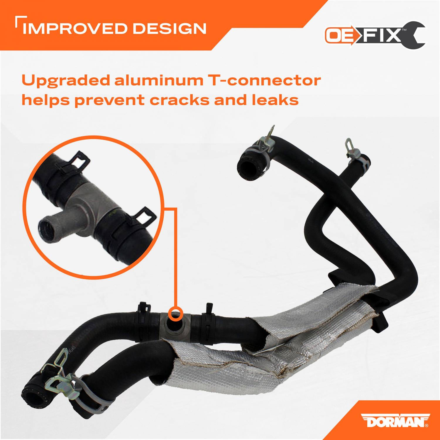 Dorman 626712 - HVAC Heater Hose Assembly Dorman 626712 HVAC Heater Hose Assembly product image 5 of 5