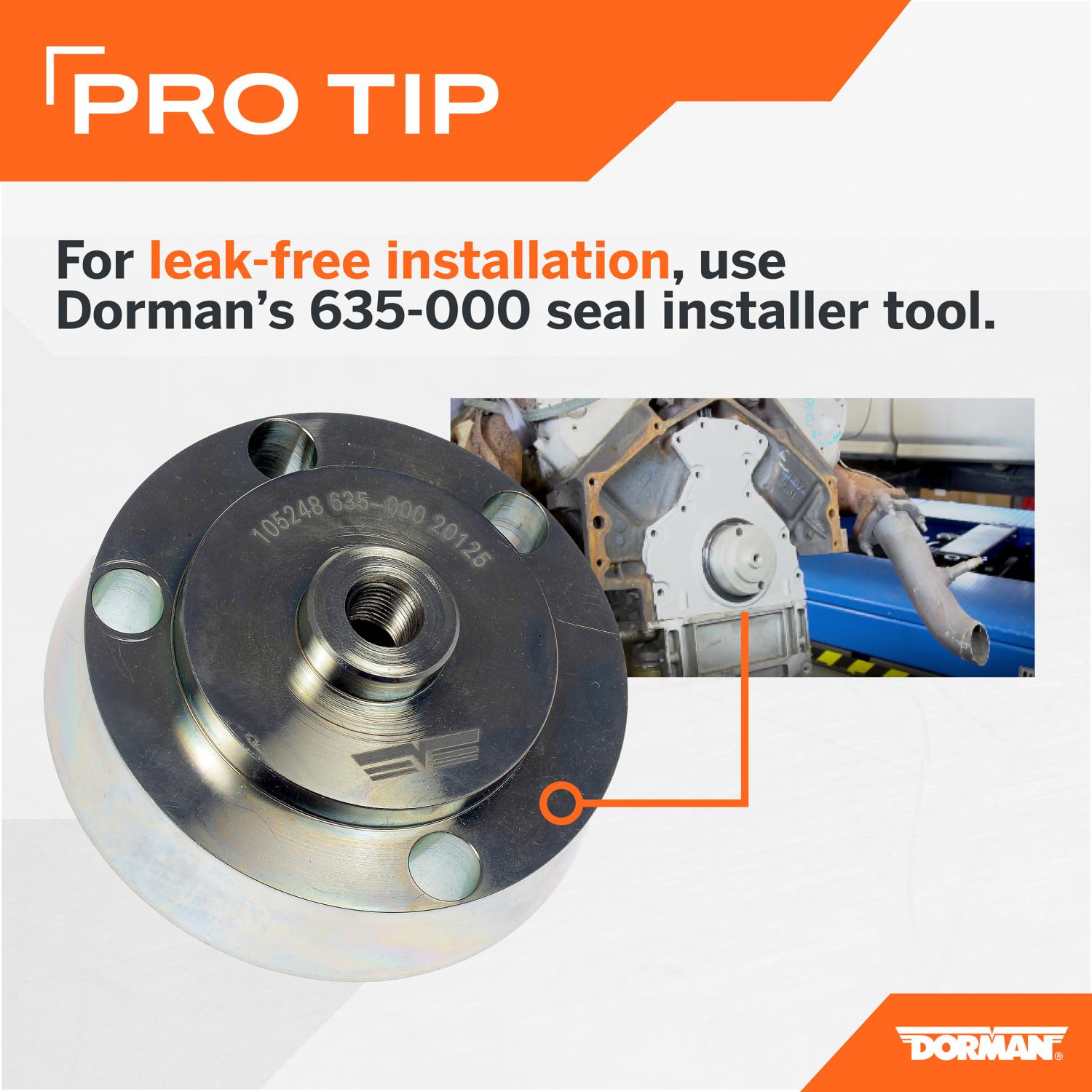 Dorman 635518 - Engine Rear Main Seal Cover Dorman 635518 Engine Rear Main Seal Cover product image 3 of 5