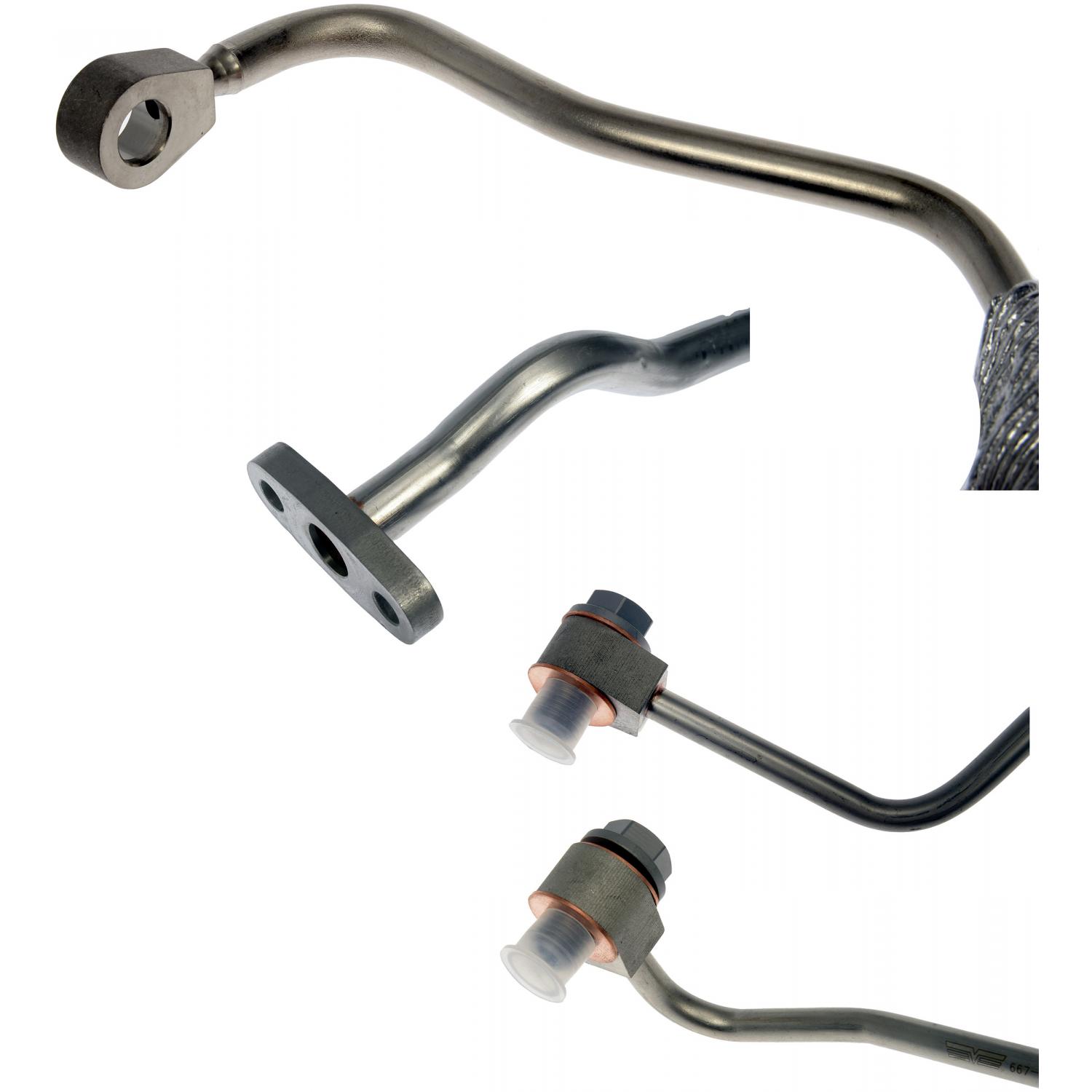 Dorman 667026 - Turbocharger Coolant and Oil Supply / Return Line Kit Dorman 667026 Turbocharger Coolant and Oil Supply / Return Line Kit product image 2 of 4