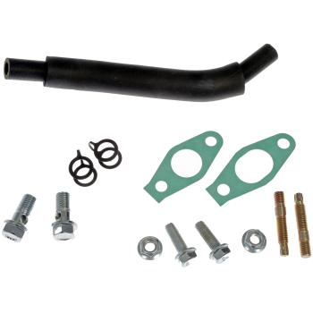 2003 GMC C4500 Topkick Turbocharger Coolant and Oil Supply / Return Line Kit Dorman 667066 image 2 of 4