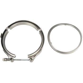 2019 GMC Sierra 2500 HD Exhaust Clamp Turbocharger To Converter Dorman 667190 image 3 of 4