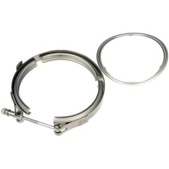 2019 GMC Sierra 2500 HD Exhaust Clamp Turbocharger To Converter Dorman 667190 image 4 of 4