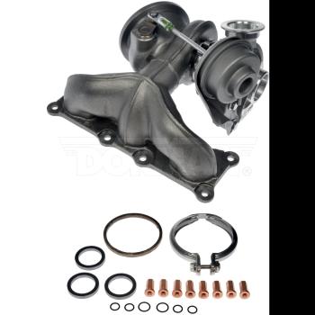 2008 BMW 335xi Turbocharger Rear Dorman 667231 image 2 of 3