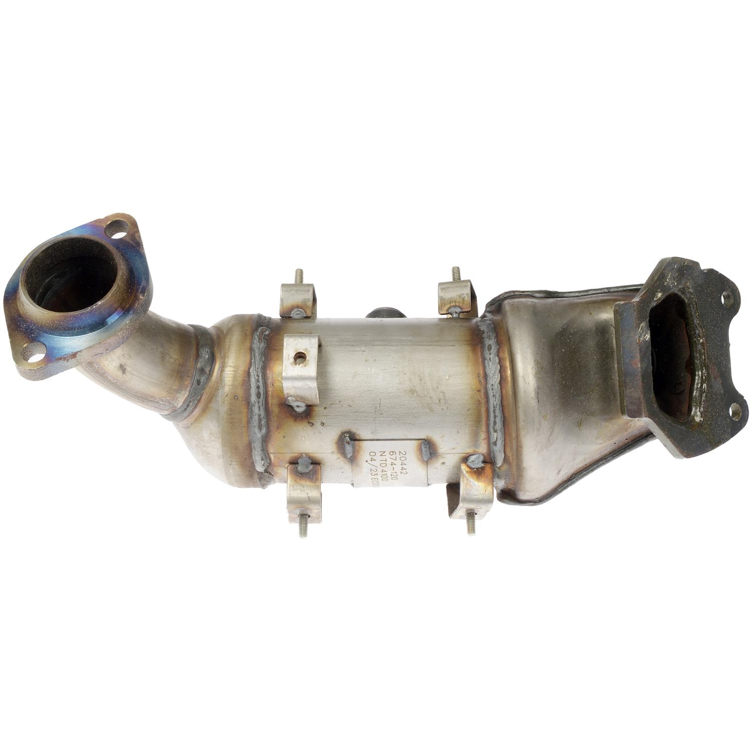 Dorman 672120 - Exhaust Manifold with Integrated Catalytic Converter Dorman 672120 Exhaust Manifold with Integrated Catalytic Converter product image 3 of 6