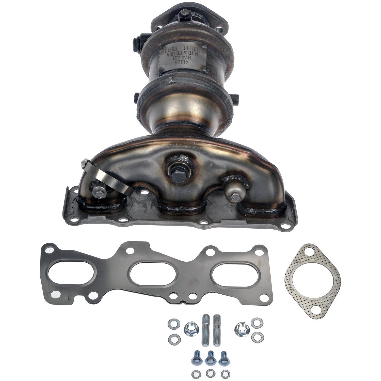 Dorman 672421 Exhaust Manifold with Integrated Catalytic Converter product image 3 of 5