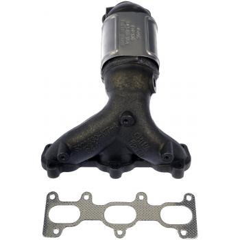 2005 Kia Optima Exhaust Manifold with Integrated Catalytic Converter Rear Dorman 672630 image 3 of 4