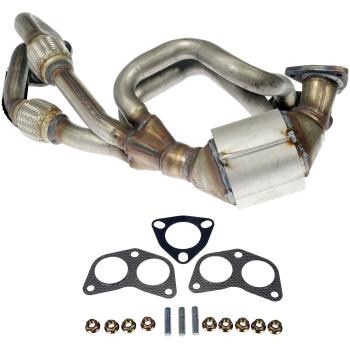 2004 Nissan Frontier Exhaust Manifold with Integrated Catalytic Converter Left Dorman 6738161 image 4 of 4