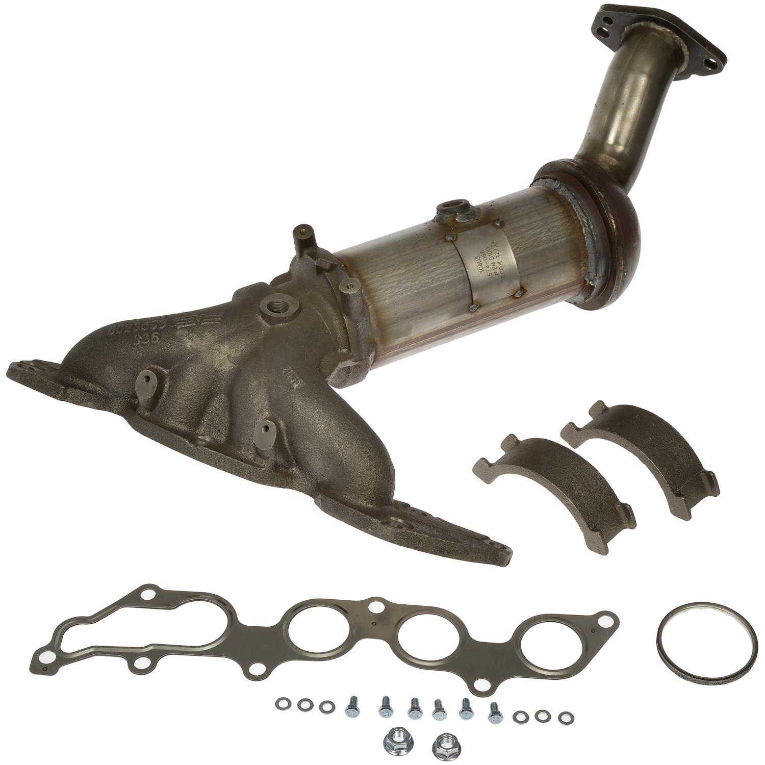Dorman 674066 - Exhaust Manifold with Integrated Catalytic Converter Dorman 674066 Exhaust Manifold with Integrated Catalytic Converter product image 4 of 6
