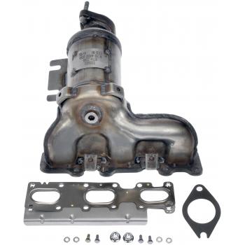 2015 Ford Police Interceptor Utility Exhaust Manifold with Integrated Catalytic Converter Rear Dorman 674256 image 4 of 4