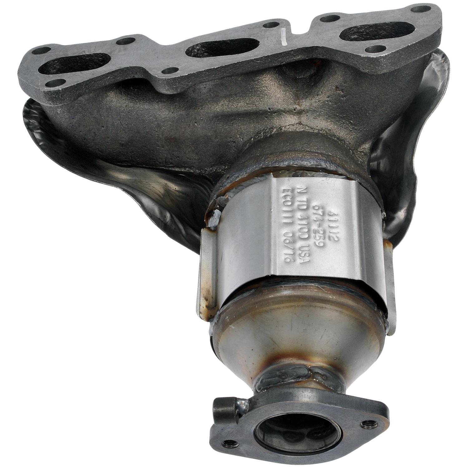 Dorman 674259 Exhaust Manifold with Integrated Catalytic Converter product image 3 of 4