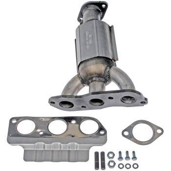 2009 Mitsubishi Outlander Exhaust Manifold with Integrated Catalytic Converter Rear Dorman 674621 image 4 of 4