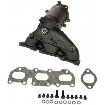 2009 Hyundai Santa Fe Exhaust Manifold with Integrated Catalytic Converter Rear Dorman 674829 image 4 of 4
