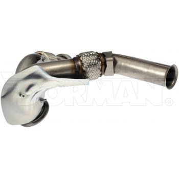 2005 IC Corporation RE Integrated Turbocharger Up Pipe Left Dorman 679023 image 1 of 4