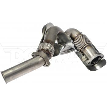 2005 IC Corporation RE Integrated Turbocharger Up Pipe Left Dorman 679023 image 3 of 4