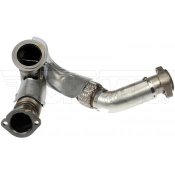 2005 IC Corporation RE Integrated Turbocharger Up Pipe Left Dorman 679024 image 2 of 4