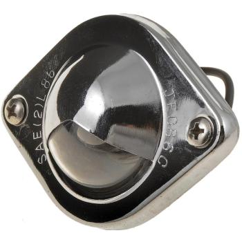 1987 GMC R1500 License Lamp Lens Dorman 68152 image 2 of 2