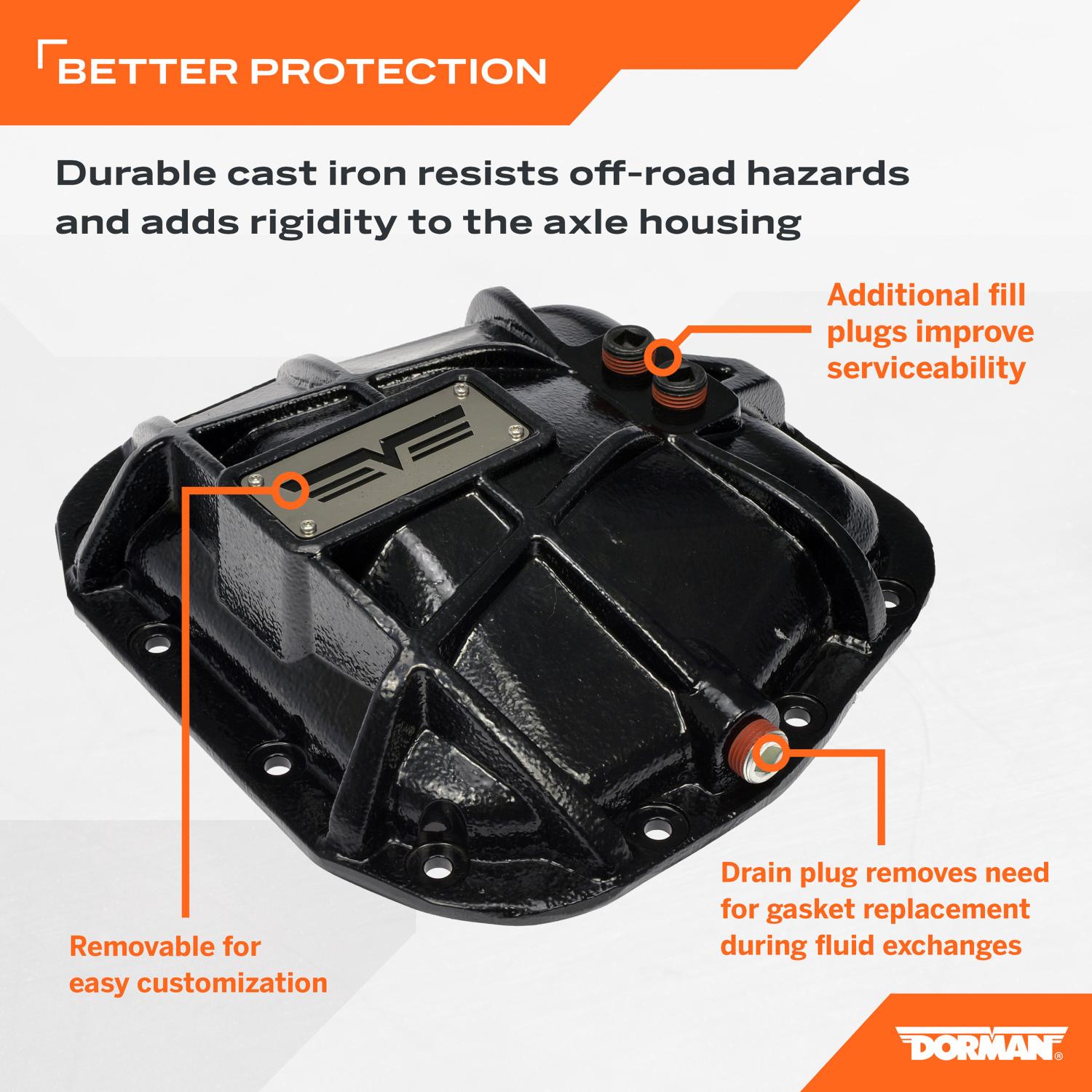Dorman 697734 - Differential Cover Dorman 697734 Differential Cover product image 7 of 7