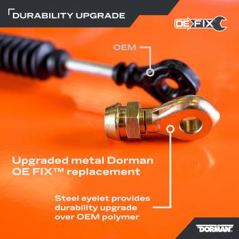 Dorman 74021 - Automatic Transmission Shifter Cable Repair Kit Dorman 74021 Automatic Transmission Shifter Cable Repair Kit product image 7 of 8