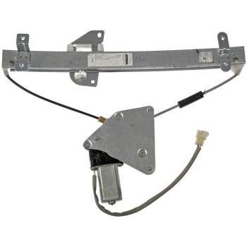 1993 Mitsubishi Galant Power Window Motor and Regulator Assembly Rear Left Dorman 741032 image 2 of 3