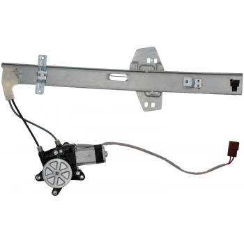 1993 Honda Accord Power Window Motor and Regulator Assembly Rear Left Dorman 741711 image 2 of 4