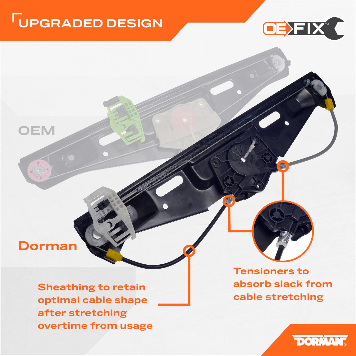 Dorman 752906 Window Regulator product image 5 of 5
