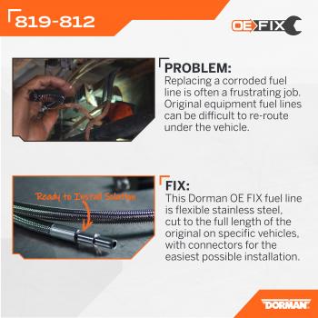 Dorman 819812 - Fuel Line Dorman 819812 Fuel Line product image 6 of 7