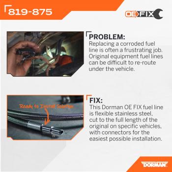 Dorman 819875 Fuel Line product image 10 of 10