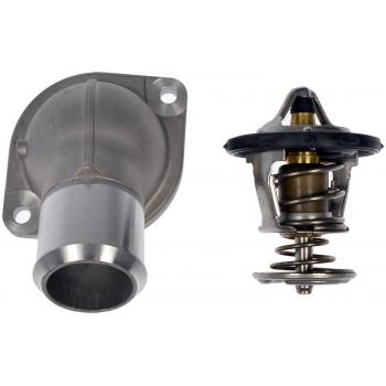 2009 Cadillac Escalade EXT Engine Coolant Thermostat Housing Assembly Water Pump Dorman 9022981 image 3 of 4