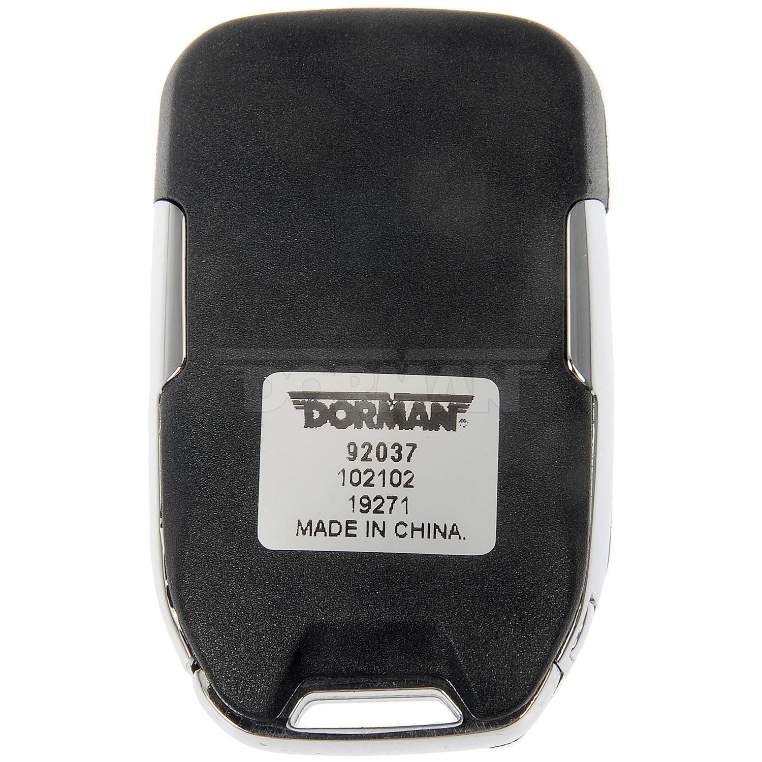 Dorman 92037 - Keyless Remote Case Dorman 92037 Keyless Remote Case product image 2 of 4