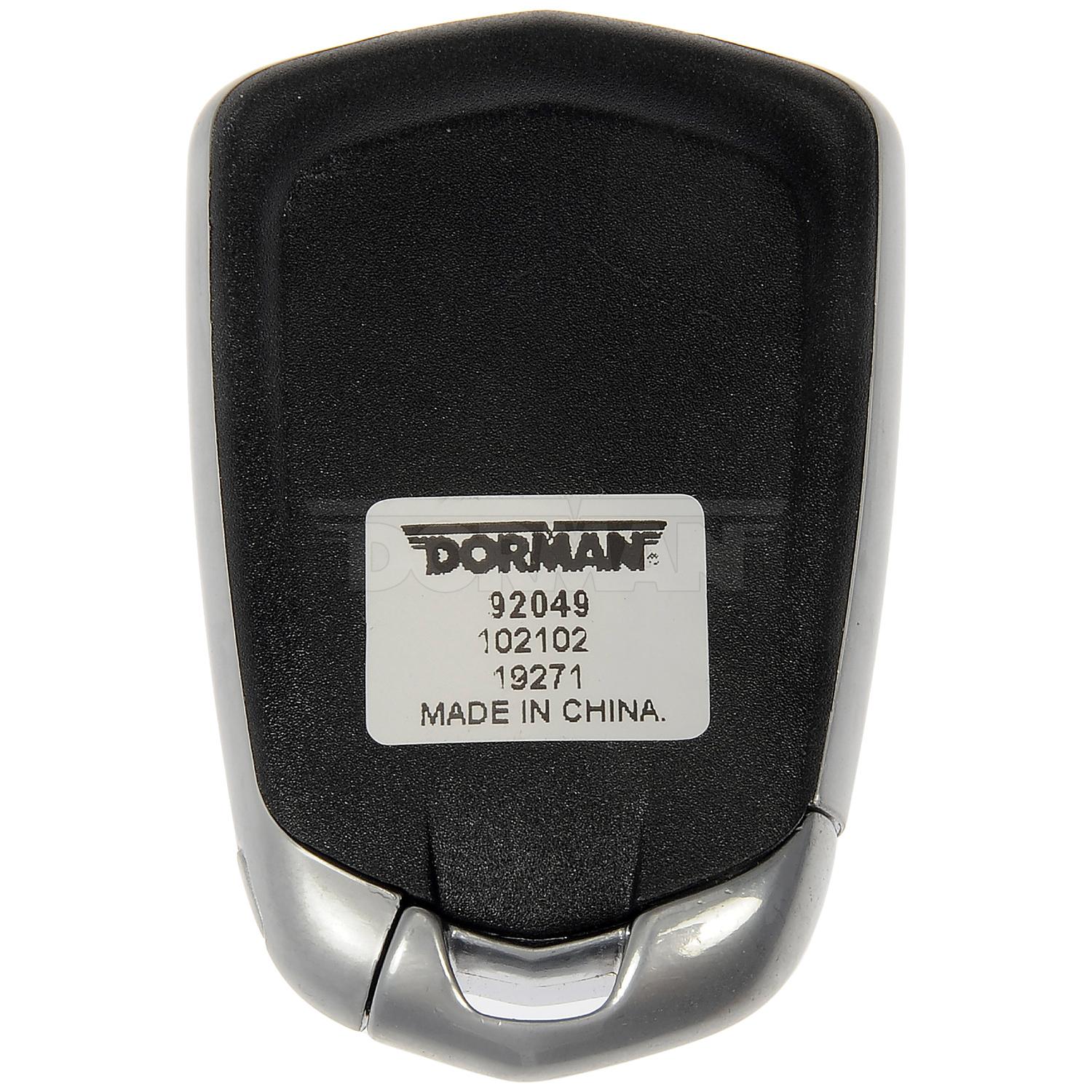 Dorman 92049 - Keyless Remote Case Dorman 92049 Keyless Remote Case product image 2 of 4