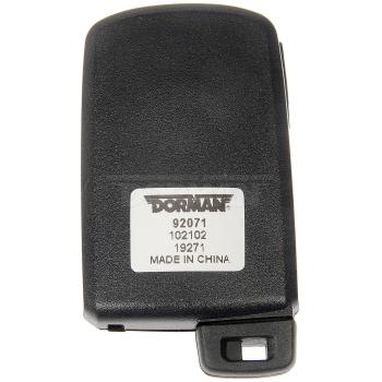 2015 Toyota Avalon Keyless Remote Case Dorman 92071 image 2 of 4