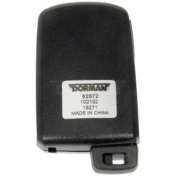 2013 Toyota RAV4 Keyless Remote Case Dorman 92072 image 2 of 4