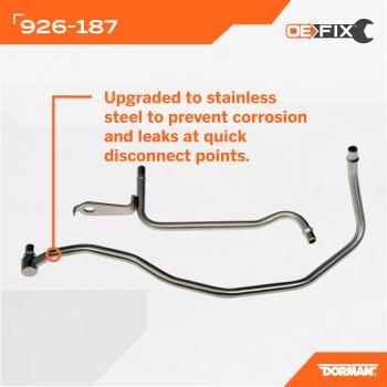 Dorman 926187 Turbocharger Coolant Line product image 7 of 7