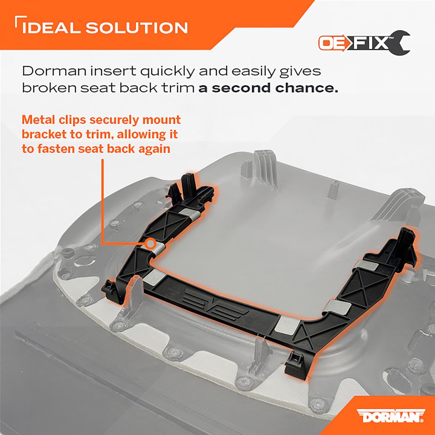 Dorman 927900 - Seat Back Panel Dorman 927900 Seat Back Panel product image 7 of 7
