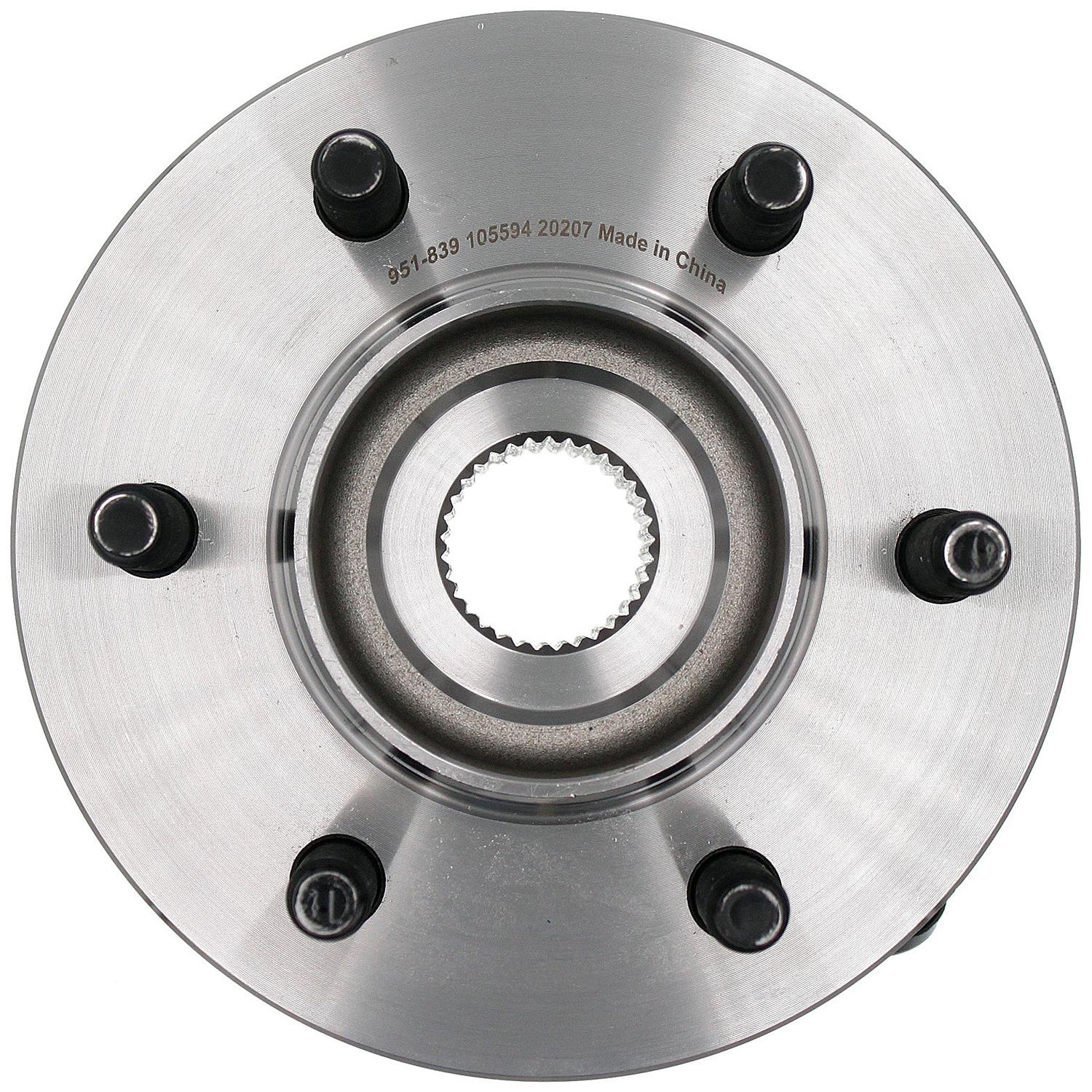 Dorman 951839 - Wheel Bearing and Hub Assembly Dorman 951839 Wheel Bearing and Hub Assembly product image 4 of 4