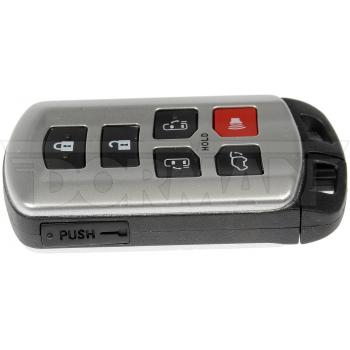 2018 Toyota Sienna Keyless Remote Case Dorman 95607 image 1 of 4