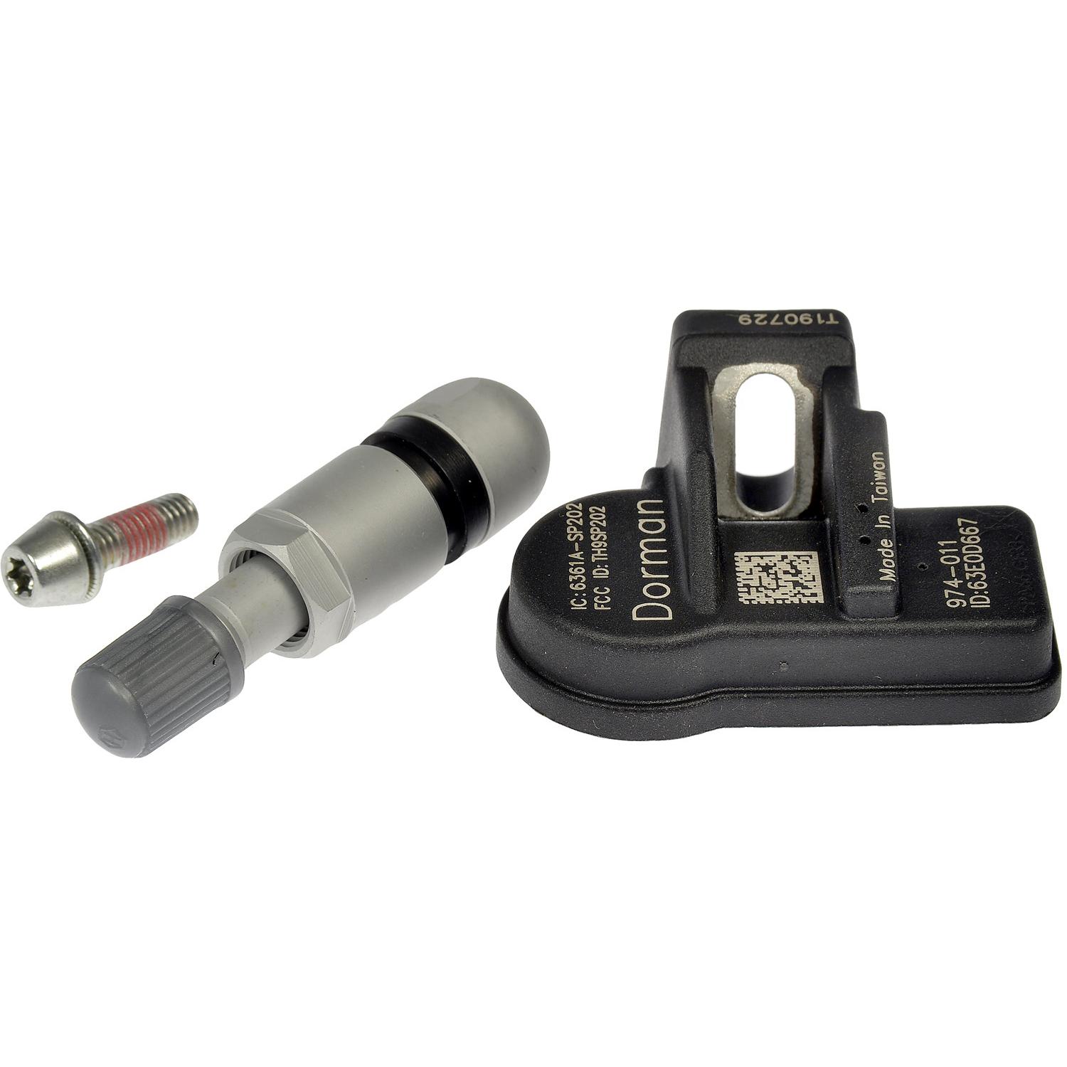 Dorman 974011 - Tire Pressure Monitoring System Sensor Dorman 974011 Tire Pressure Monitoring System Sensor product image 1 of 4