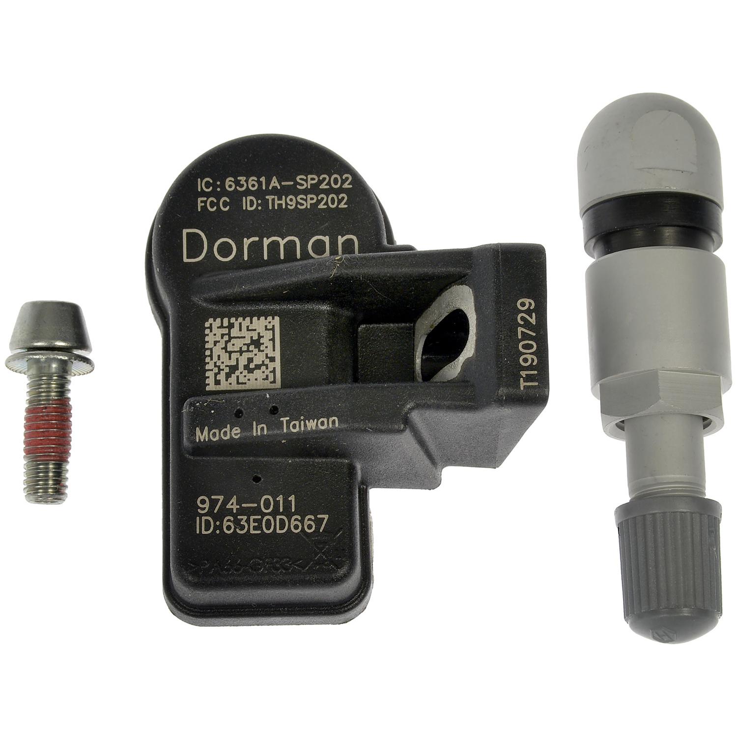 Dorman 974011 - Tire Pressure Monitoring System Sensor Dorman 974011 Tire Pressure Monitoring System Sensor product image 3 of 4