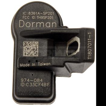 2012 Infiniti EX35 Tire Pressure Monitoring System Sensor Dorman 974086 image 1 of 4