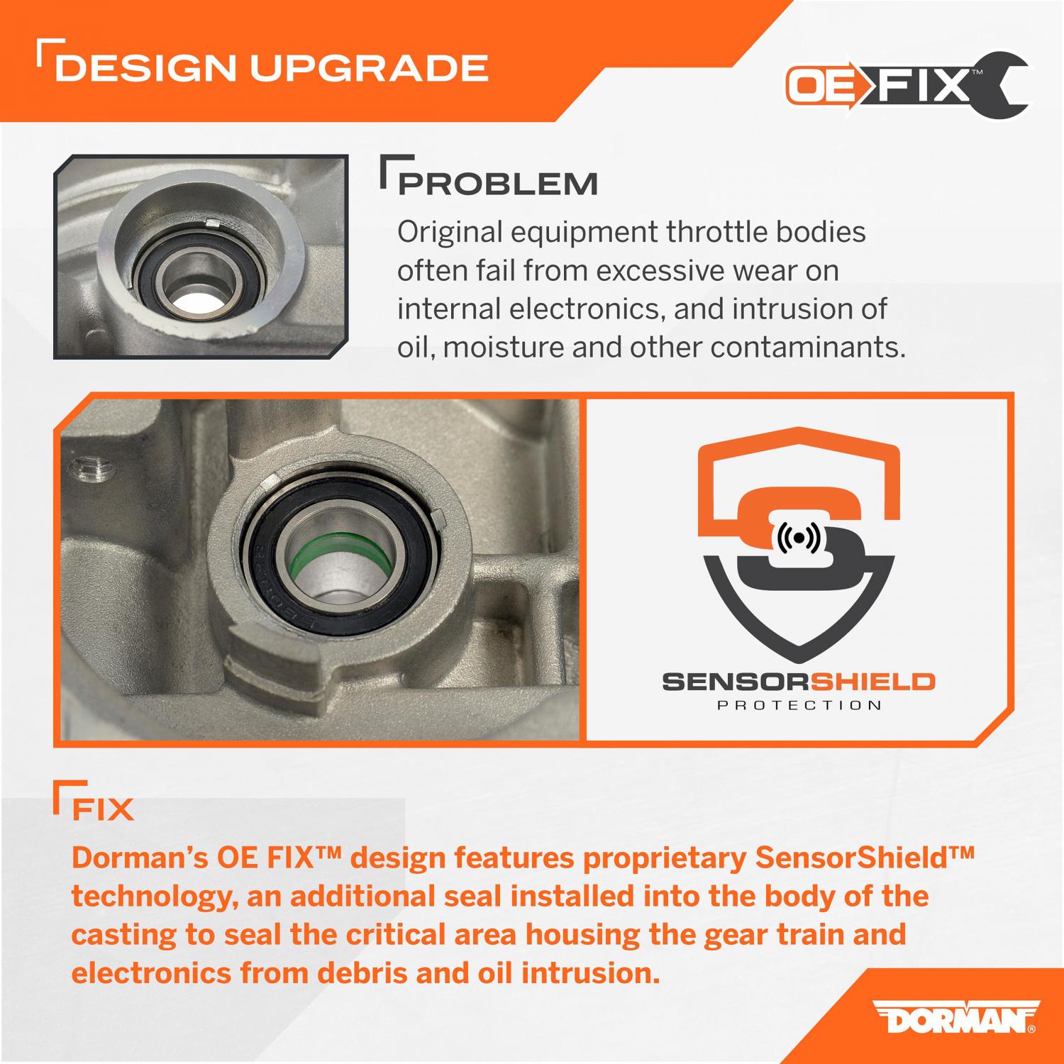 Dorman 977325 Fuel Injection Throttle Body product image 5 of 5