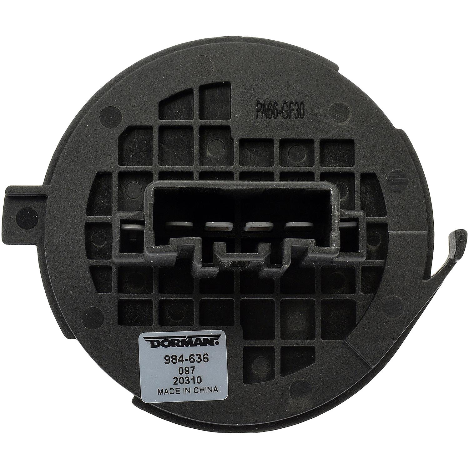 Dorman 984636 - HVAC Blower Motor Resistor Dorman 984636 HVAC Blower Motor Resistor product image 1 of 4