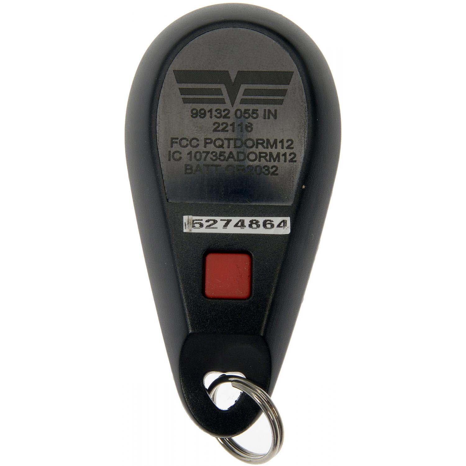 Dorman 99132 - Key Fob Dorman 99132 Key Fob product image 2 of 4