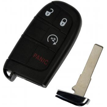 2020 Jeep Compass Remote Control Transmitter for Keyless Entry and Alarm System Dorman 99184ST image 1 of 4