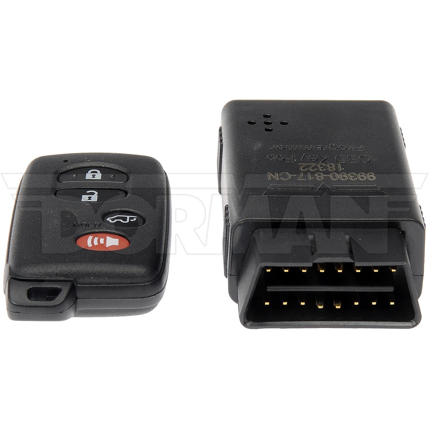 Dorman 99390 - Remote Control Transmitter for Keyless Entry and Alarm System Dorman 99390 Remote Control Transmitter for Keyless Entry and Alarm System product image 1 of 6
