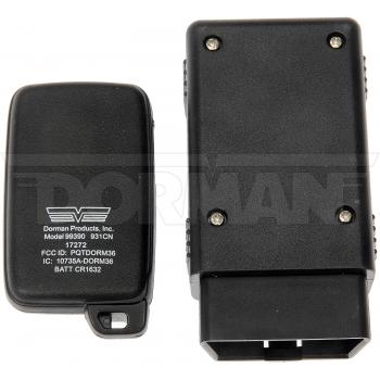 2012 Toyota Highlander Remote Control Transmitter for Keyless Entry and Alarm System Dorman 99390 image 2 of 4